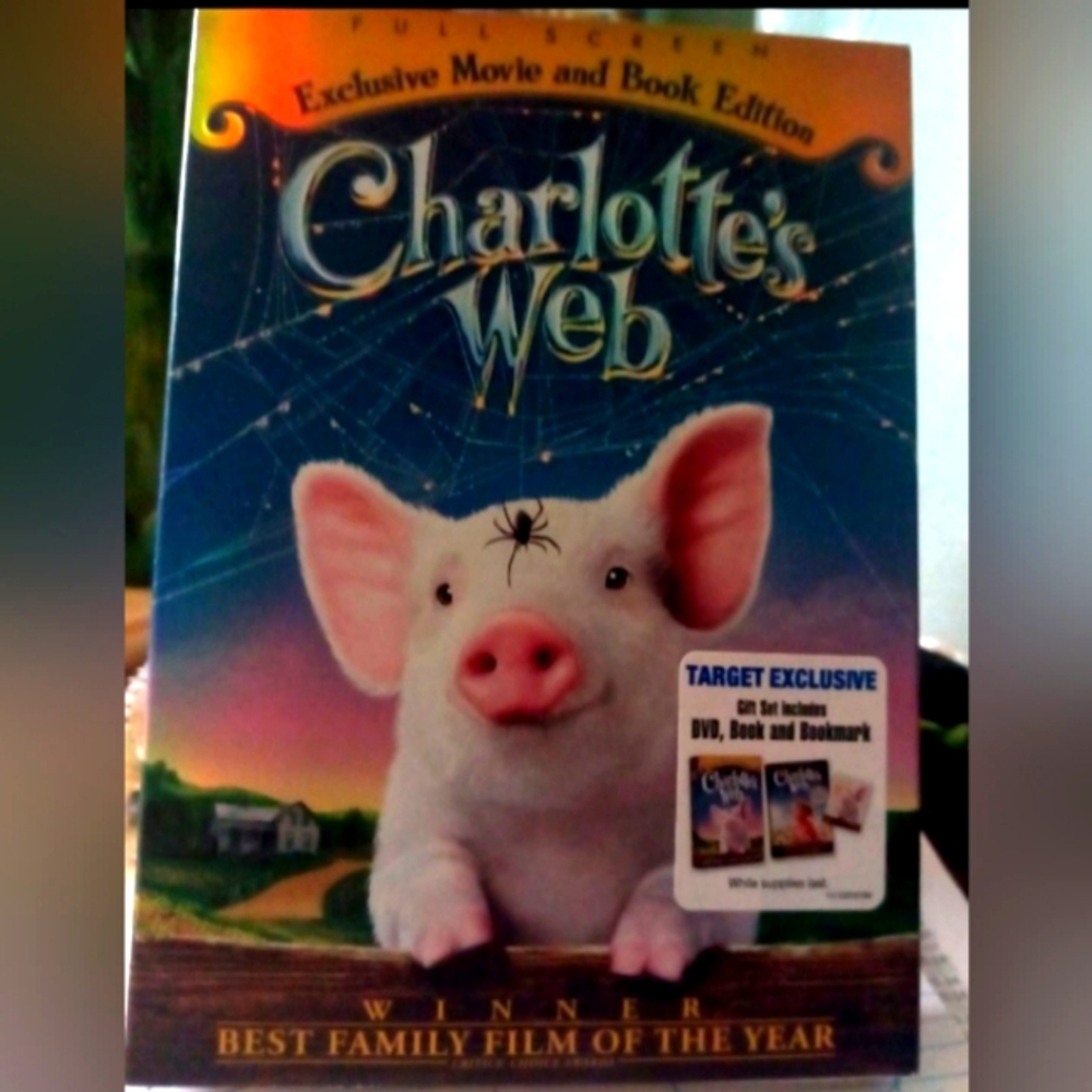 Charlotte's Web DVD and book edition New